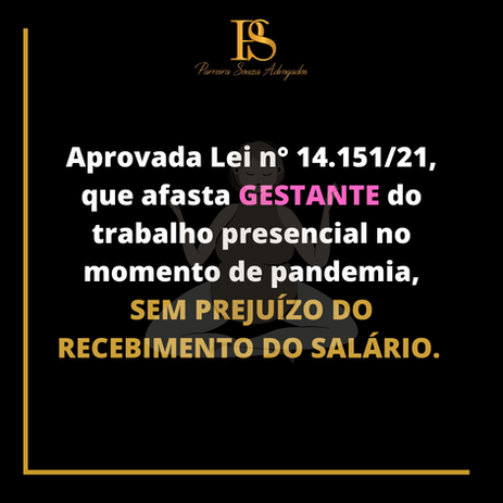 Sancionada lei que permite afastamento de gestante em meio à crise de Covid-19